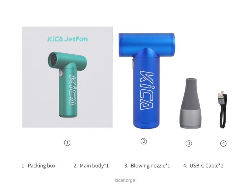 jetvifte kc1 grønn verktøy KiCA 4L0HN3